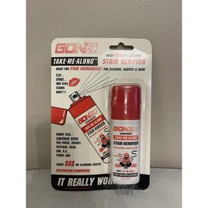 New Gonzo Take Me Along Stain Remover Clothes Fabric Carpet Travel 1oz RARE‎ NEW